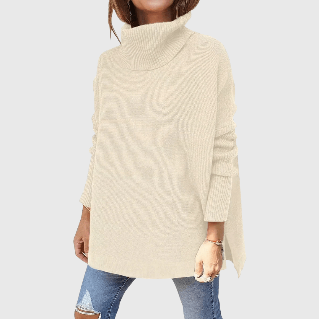 Delara | Oversized Turtleneck Sweater