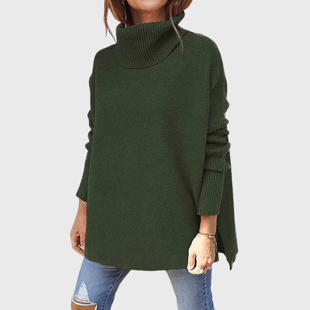 Delara | Oversized Turtleneck Sweater