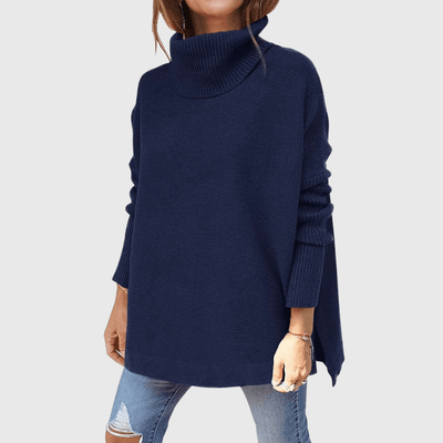 Delara | Oversized Turtleneck Sweater