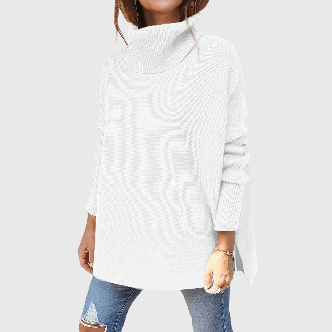 Delara | Oversized Turtleneck Sweater