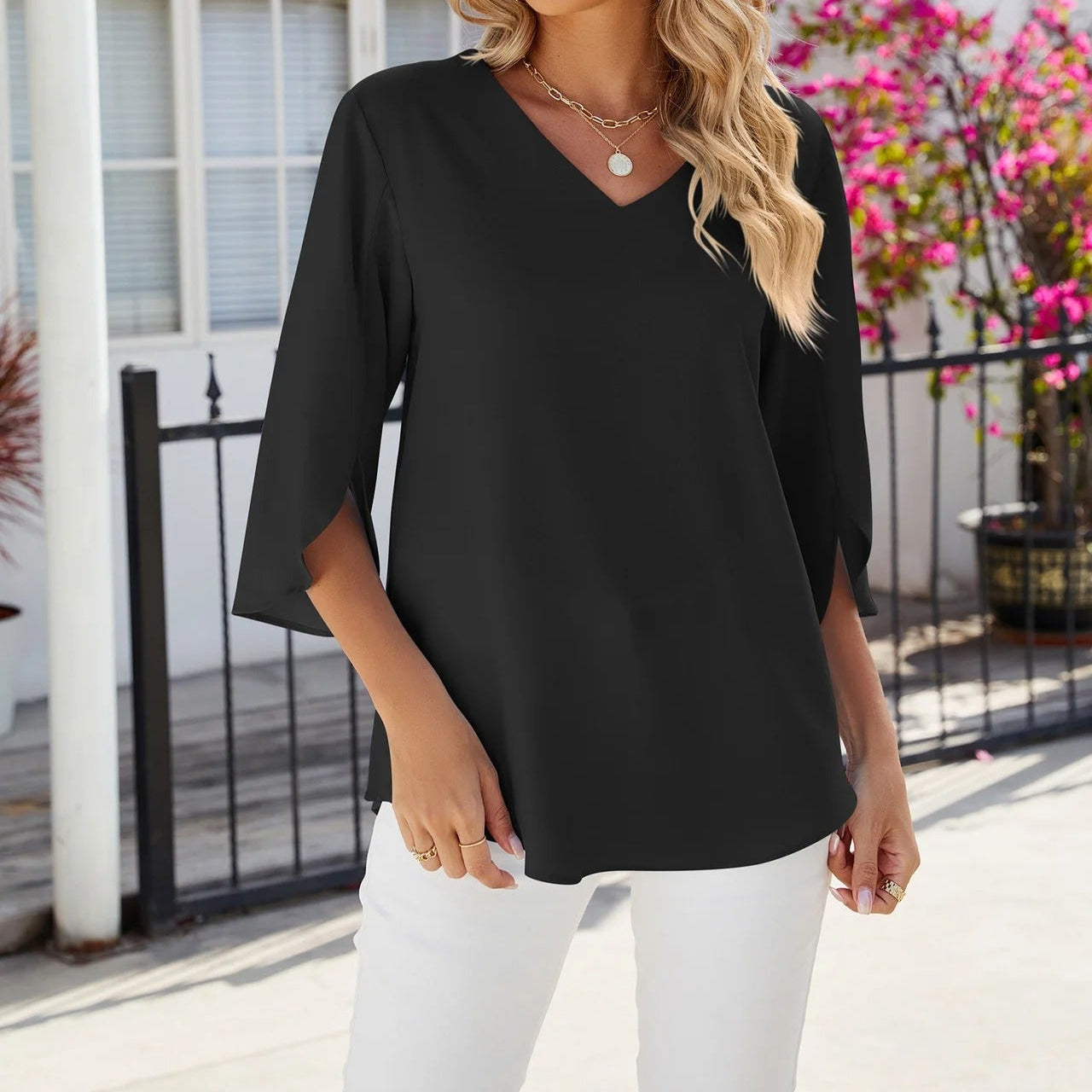 LARA - Casual Women's Blouse
