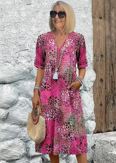 Nova | Sunny Dot Midi Dress