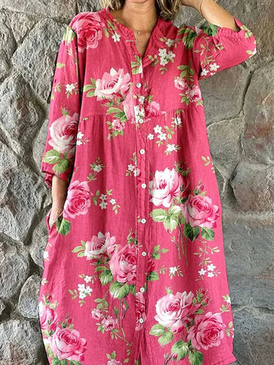 Risa Art Floral Dress