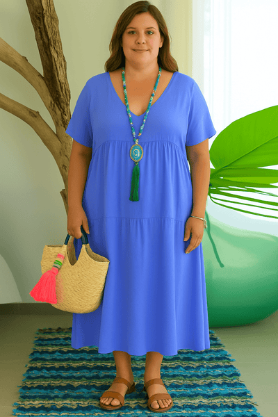 Eleanor | Comfortable Tummy Covering Dress