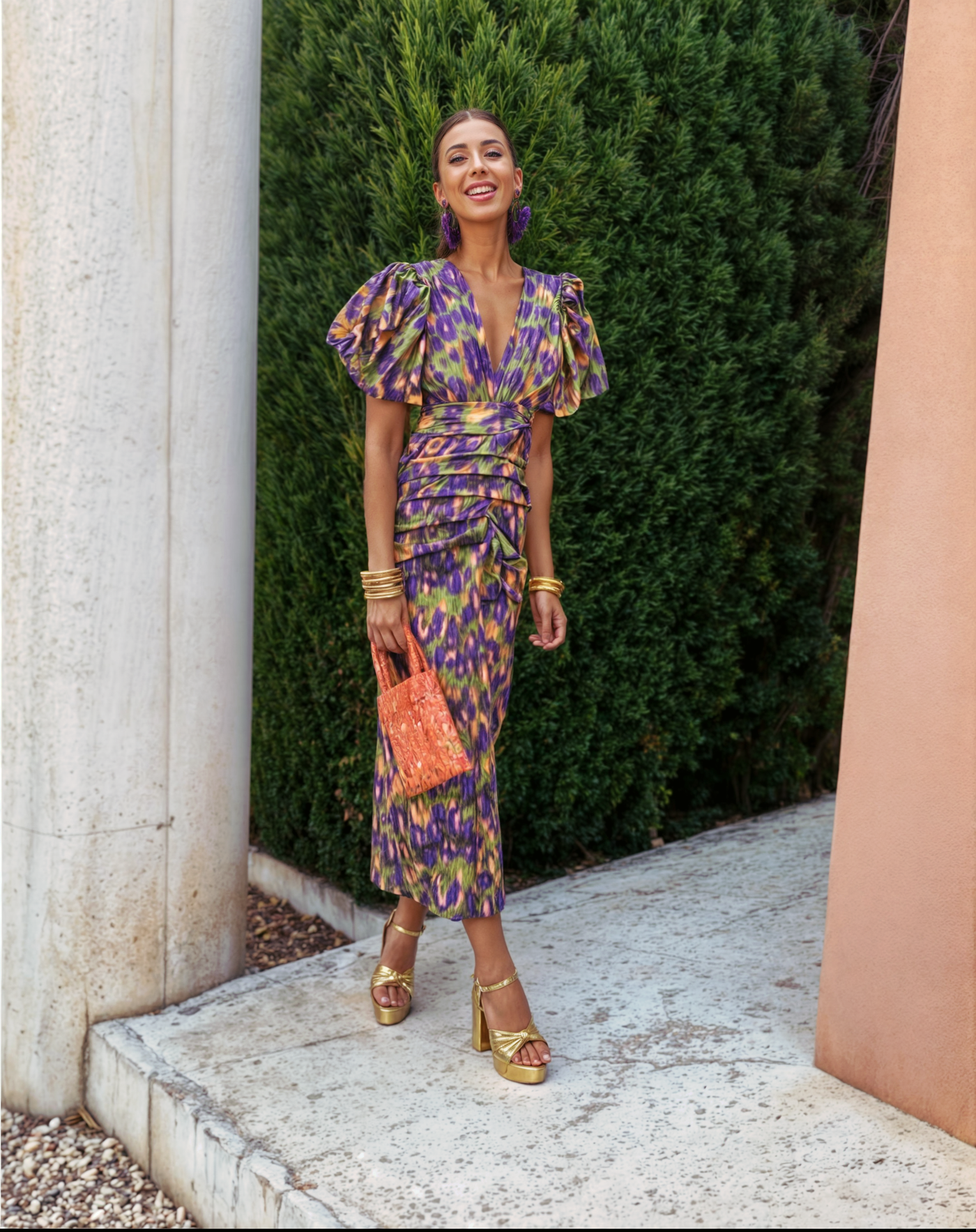 Élodie | Long and Colourful Dress