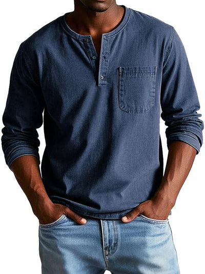 Ethan | Casual Long-Sleeve Men’s Shirt