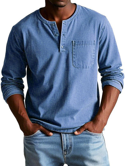 Ethan | Casual Long-Sleeve Men’s Shirt