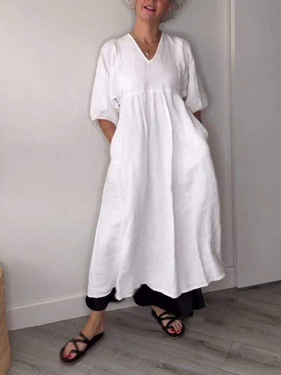 Irina | Relaxed Pocket Midi Dress