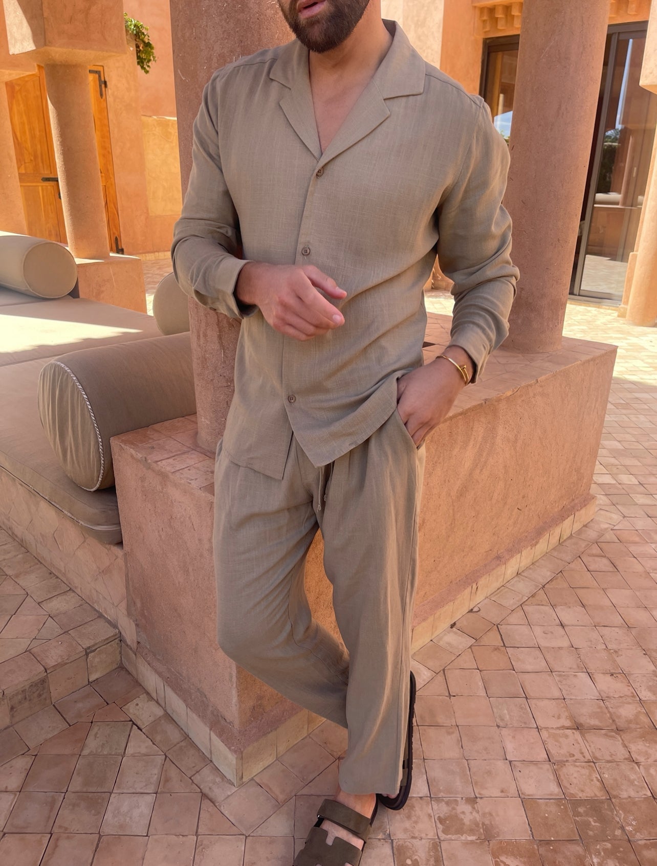 Frederick | Minimalist Relaxed Linen Set