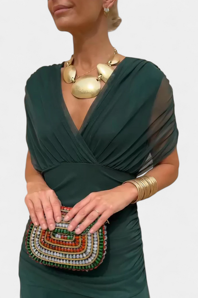 Lisa | Long Floral Print Dress