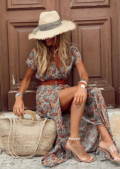Fayette | Maxi Boho Dress with Free and Flowing Charm