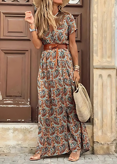 Fayette | Maxi Boho Dress with Free and Flowing Charm