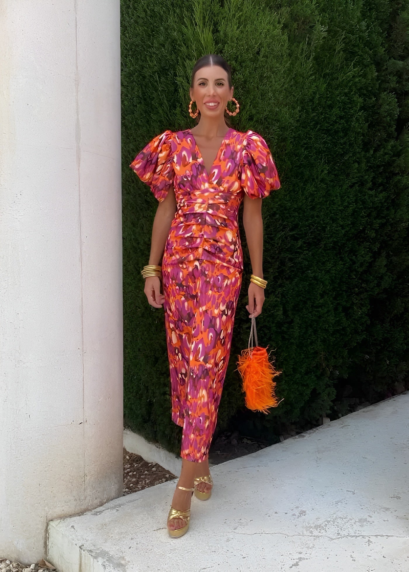 Daline - Elegant and Vibrant Dress