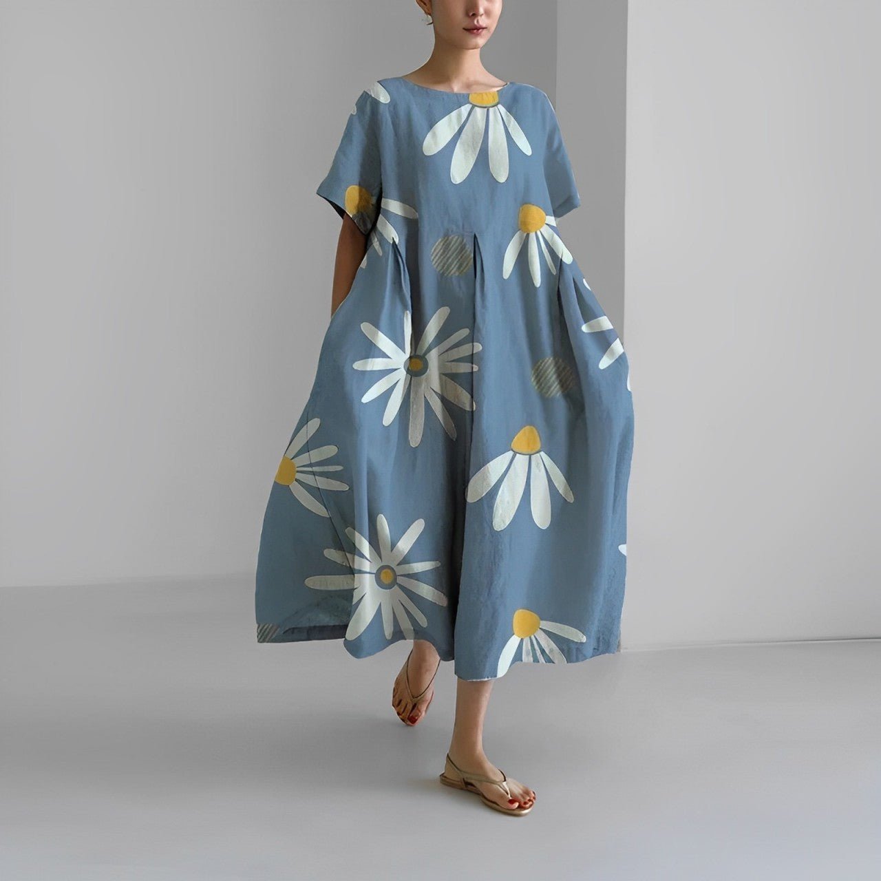 Isabella | Elegant Vibrant Floral Dress