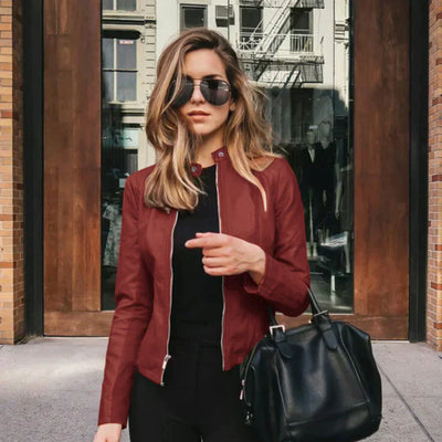 Sophia Italian Leather Jacket