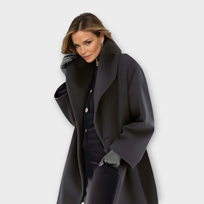 Emma Premium Windproof Wool Coat