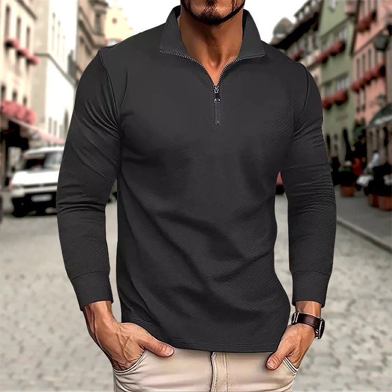 Jonathan | Smart Casual Long-Sleeve Polo