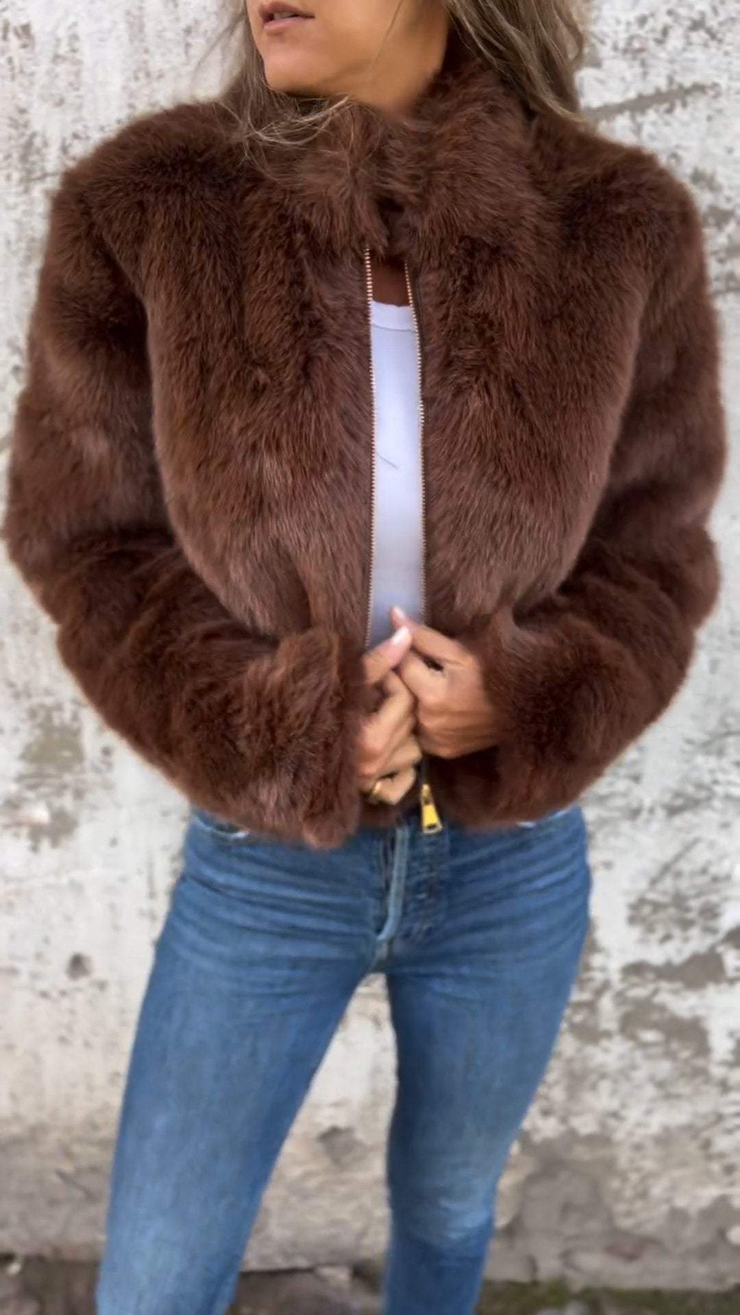 Mercy Faux Fur Jacket