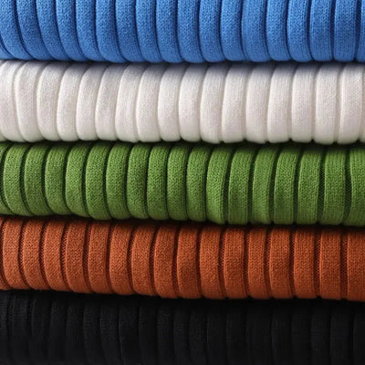 Julian | Minimalist Ribbed Turtleneck Sweater