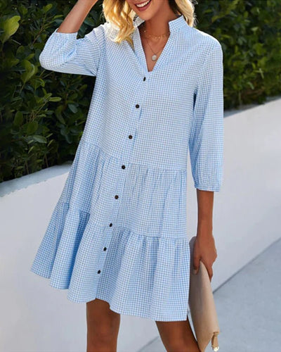 Julie | Elegant Cross-Border Midi Dress