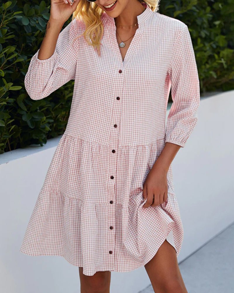 Julie | Elegant Cross-Border Midi Dress