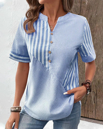 Ariana | Casual Striped Top