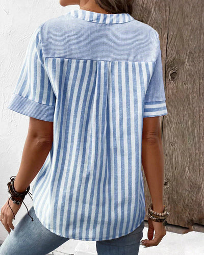 Ariana | Casual Striped Top
