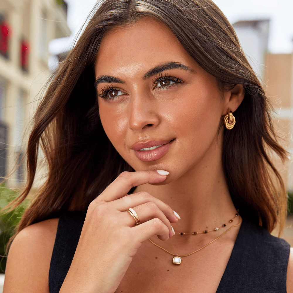 Gold Layered Sahara Ring