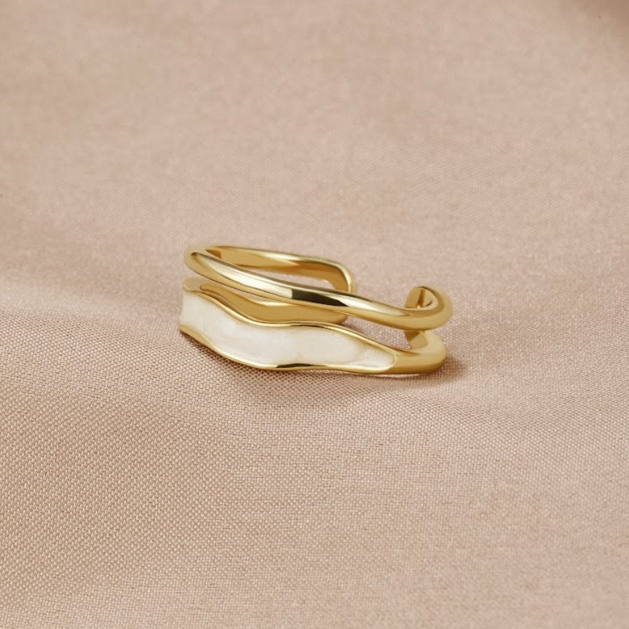 Gold Layered Sahara Ring