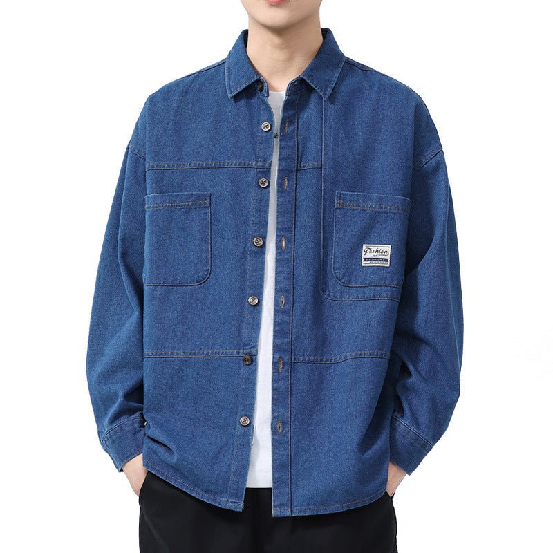 Logan | Casual Utility Button-Up Men’s Overshirt