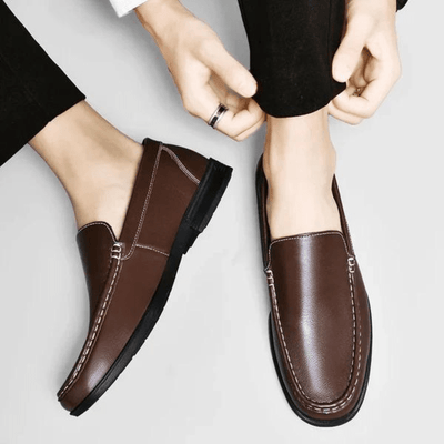 Lucas | Stylish Men's Faux Leather Loafers