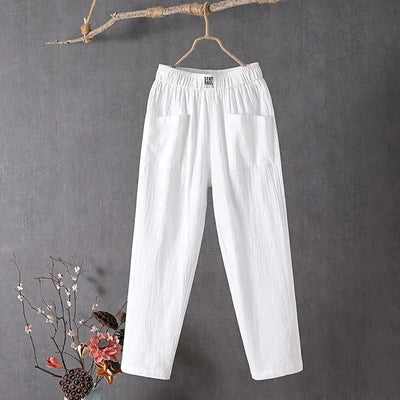 EcoEase™ - Casual Trousers made from Cotton and Linen