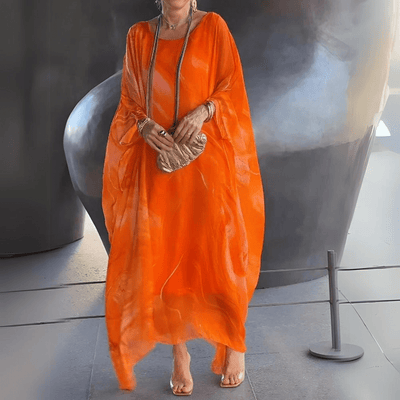 Mariana Slimming Silk Chiffon Elegance Dress