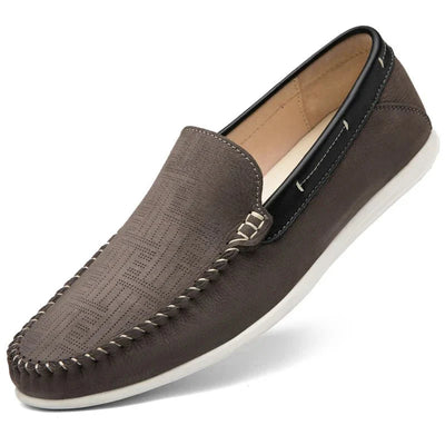 Matteo Genuine Faux Leather Loafers
