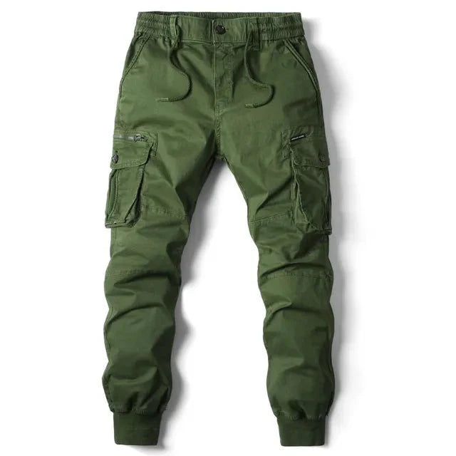Mino | Cotton Cargo Trousers