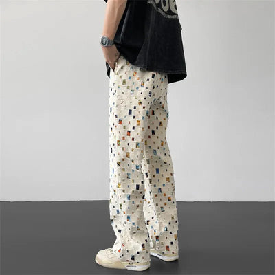 Mosaic Straight Fit Pants