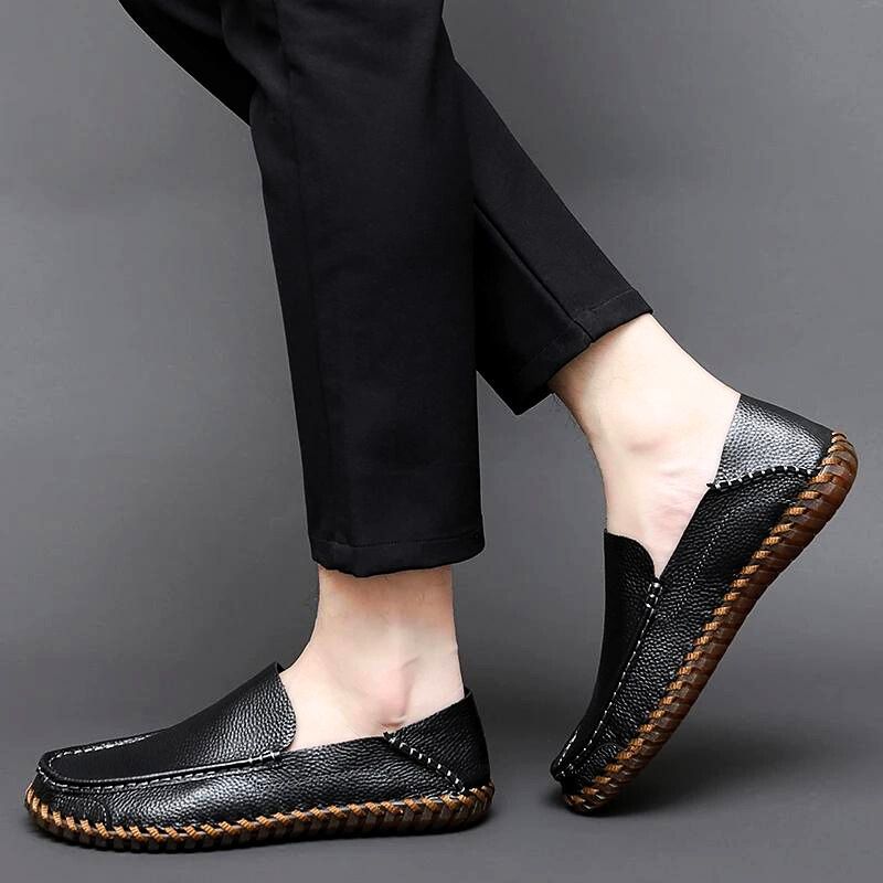 Mykonos Faux Leather Loafers