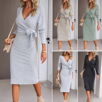 Naomi | Curve-Hugging Knit Dress