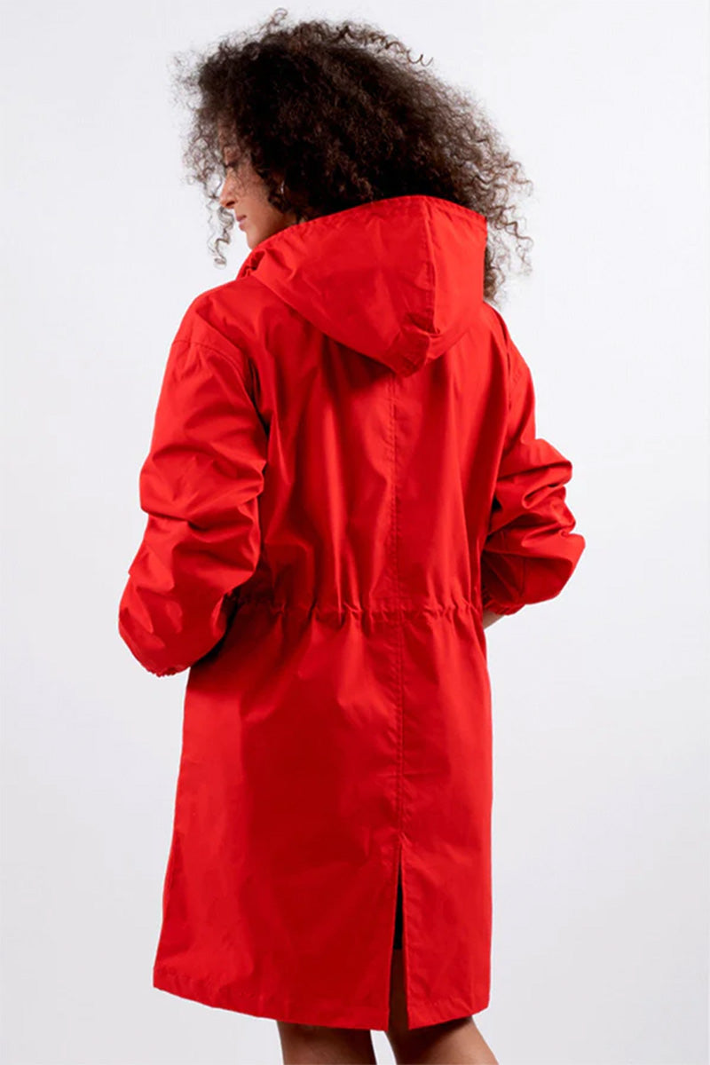 Leanne Water-Resistant Oversized Hooded Jacket