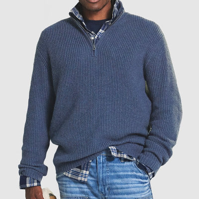 RON -  Quarter Zip Sweater