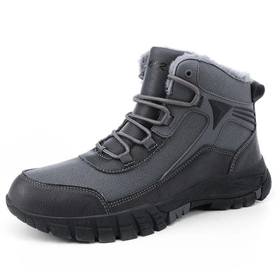Ronan | Comfortable Winter Men’s Faux Leather Boots