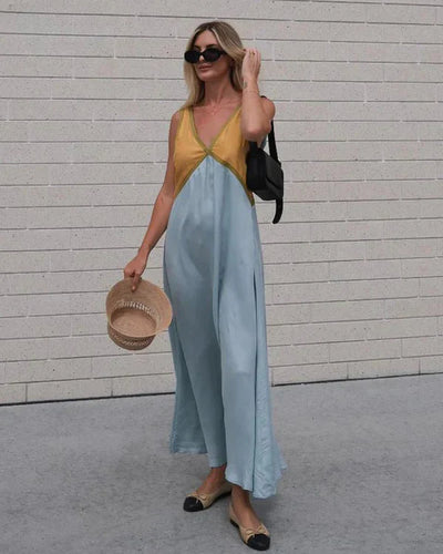 Selina | Chic Elegant Casual V-Neck Dress