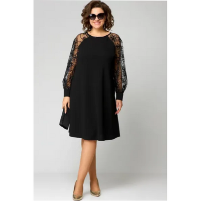 Elara Stylish Plus-Size Dress