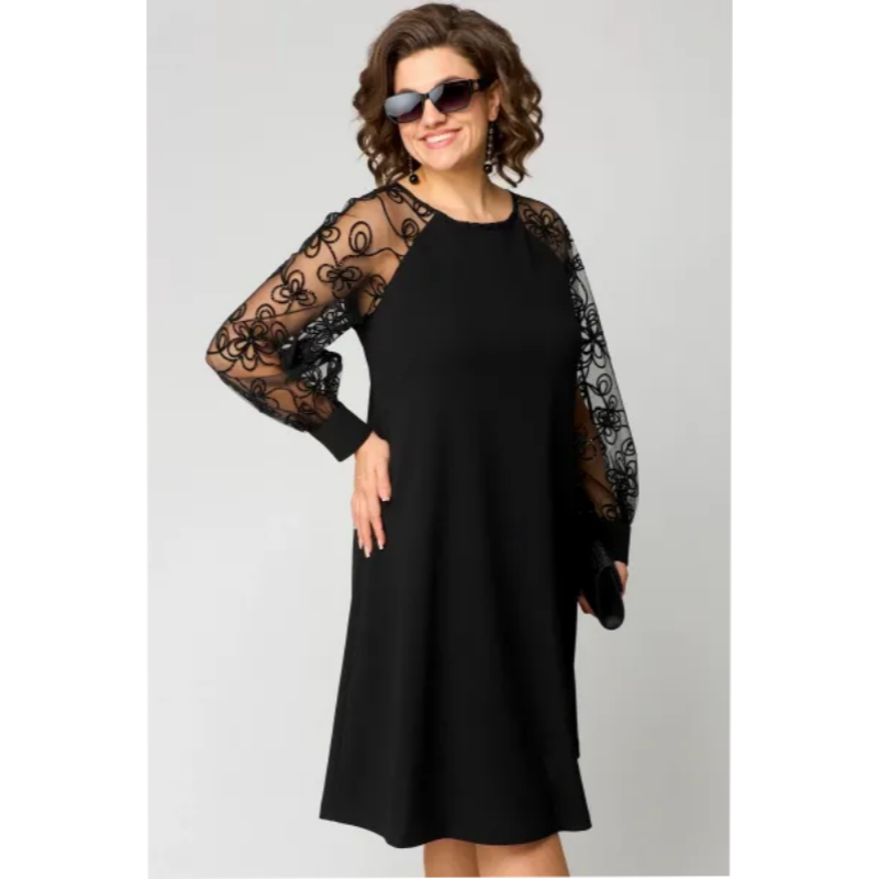 Elara Stylish Plus-Size Dress
