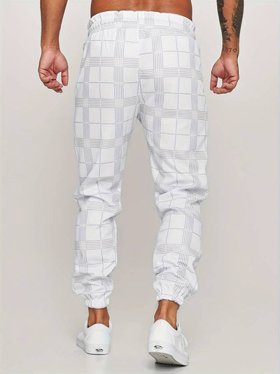 Stefano | Checkered Sweatpants