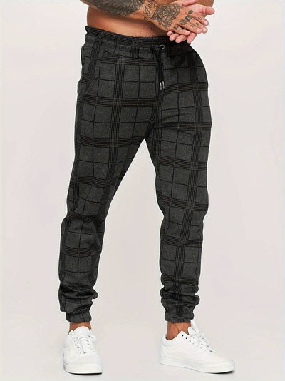 Stefano | Checkered Sweatpants