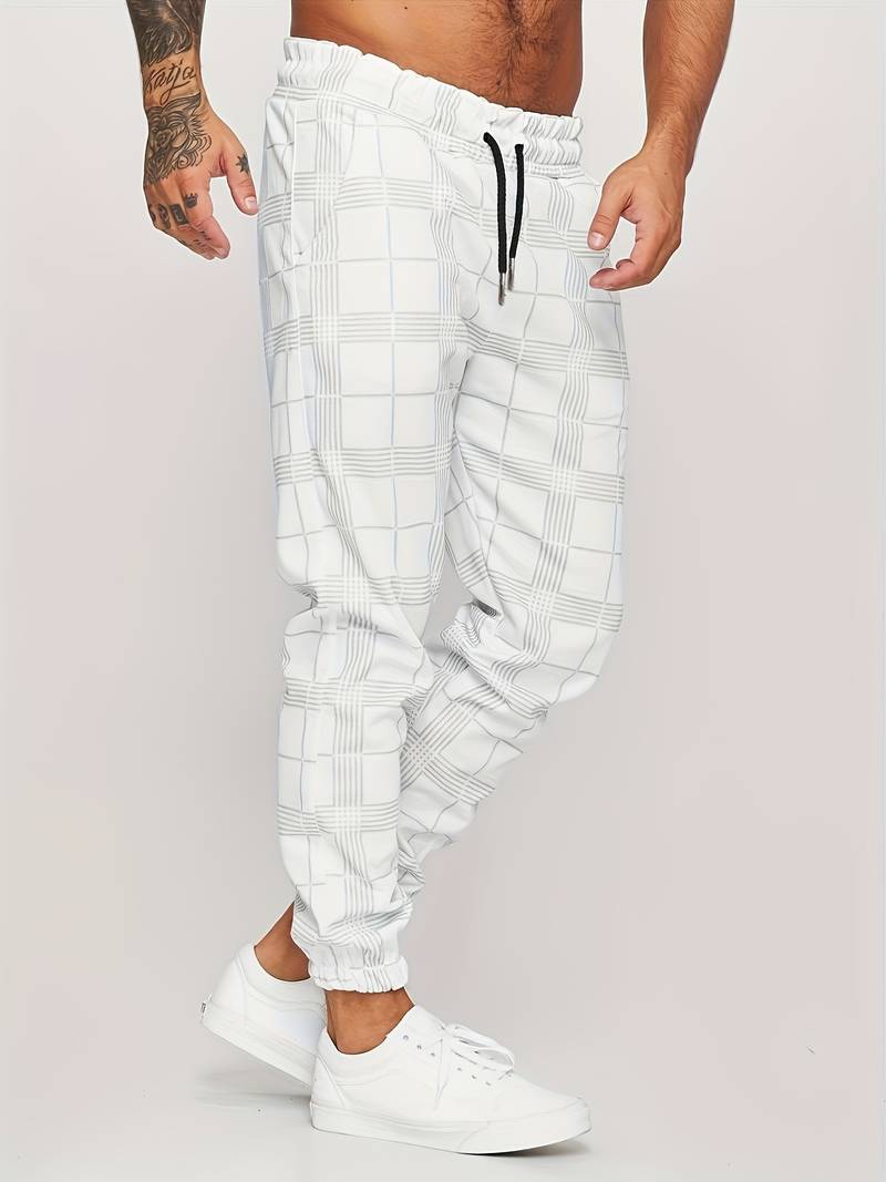Stefano | Checkered Sweatpants