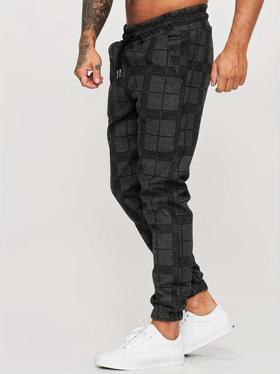 Stefano | Checkered Sweatpants