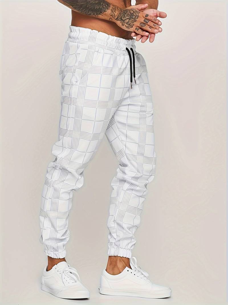 Stefano | Checkered Sweatpants