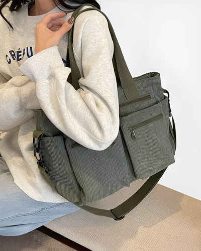 Urban Cord Tote Bag
